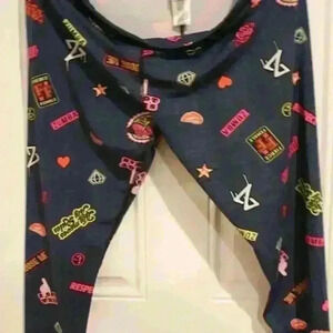 Zumba Womens Bold Perfect Ankle Leggings Tights Pants XXL 2X  Plus Size Workout